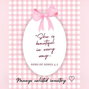 Unlisted Inventory- Nanny